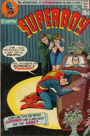 Cover for Superboy #169