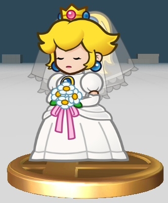 wedding princess peach