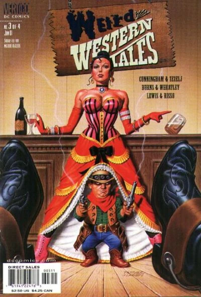 Cover for Weird Western Tales #3