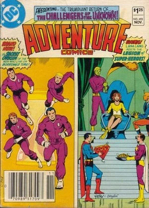 Cover for Adventure Comics #493