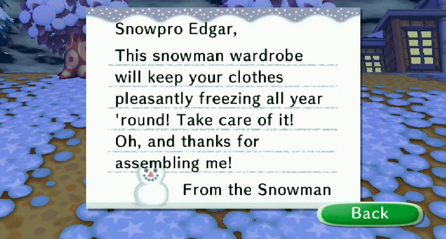 rencontre animal crossing wii