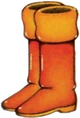 Artwork of the Pegasus Boots from A Link to the Past