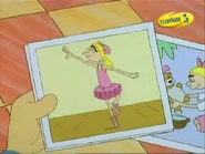 Helga as ballet dancer
