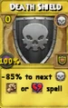 Death Shield Treasure Card