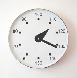 Denary clock