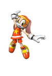 Cream ripped sonic riders zero gravity