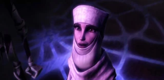Padme tries to convince Ziro