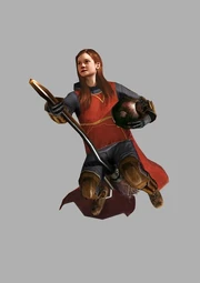 Ginny Weasley artwork hbpvideogame