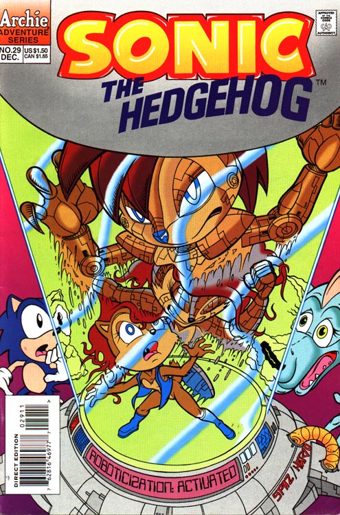 sonic archie comics characters