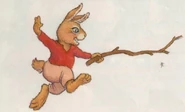 Bean bunny stick