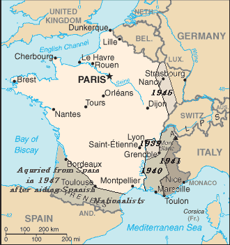 ww2 france map