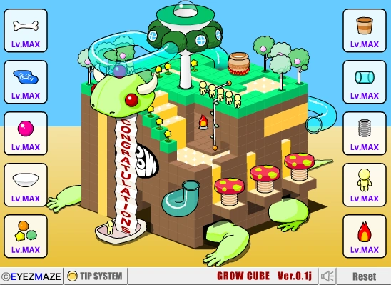 Grow Cube rešena