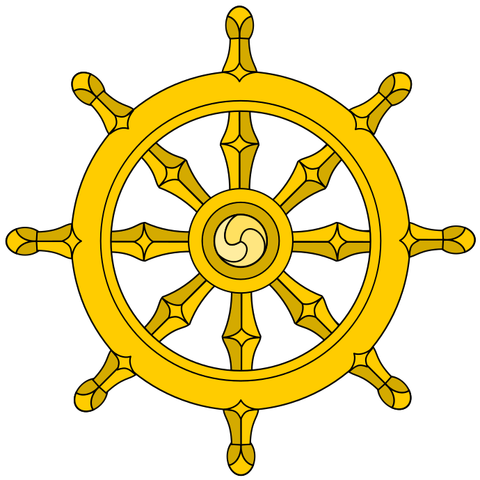 File:Dharma Wheel.svg