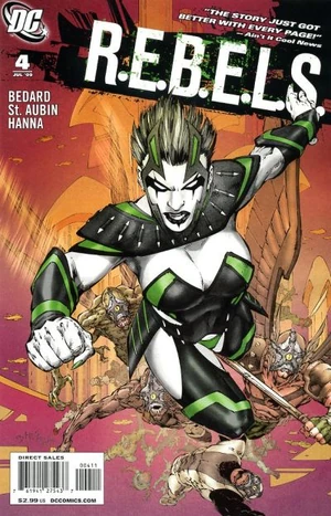Cover for R.E.B.E.L.S. #4