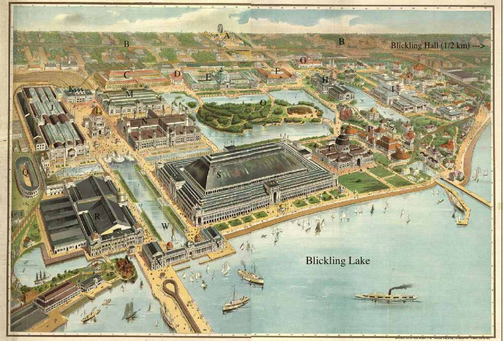 Official Map of Blickling