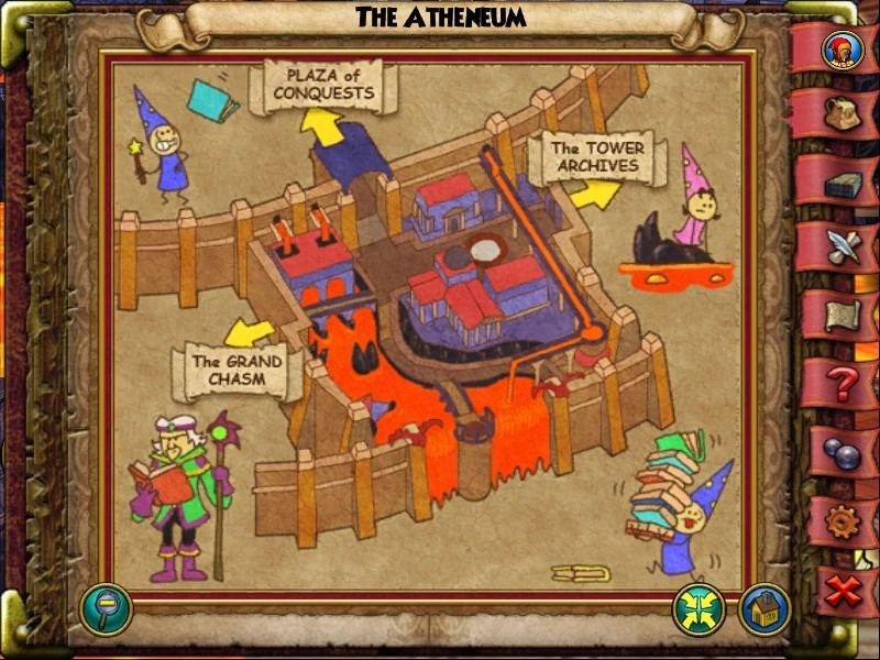 The Atheneum Map