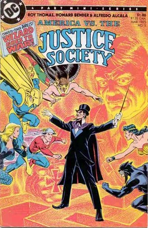 Cover for America vs. the Justice Society #3