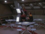USS Defiant mess hall