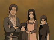 Fugaku con su familia