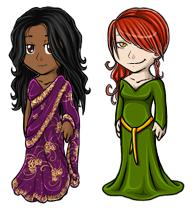 Kali and morrigan