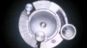 White Round Machine