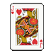 Standard 75x75 collect cards hearts jack 01