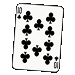 Standard 75x75 collect cards clubs 10 01