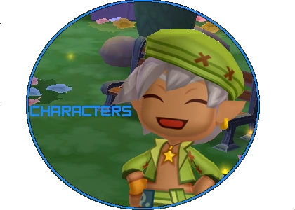 Characters Button