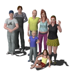 Broke Family (The Sims 3)