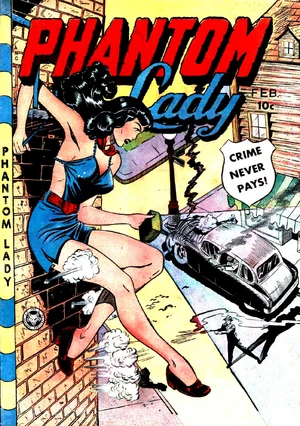 Cover for Phantom Lady (Fox) #22
