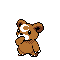 Teddiursa cristal
