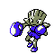 Hitmonchan cristal variocolor