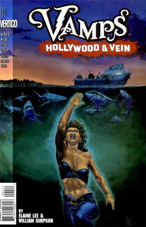 Cover for Vamps: Hollywood & Vein #4
