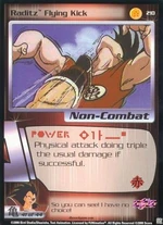 Raditz Flying Kick