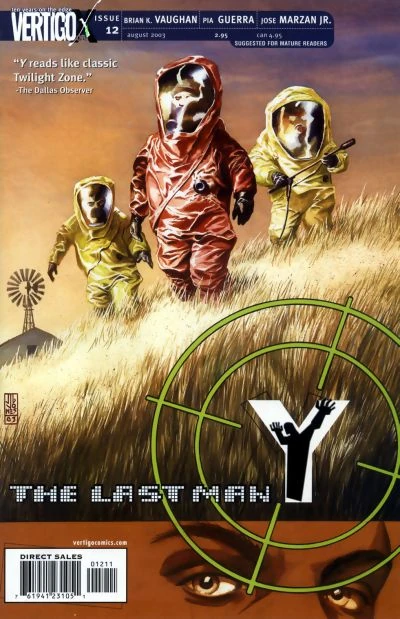 Cover for Y: The Last Man #12
