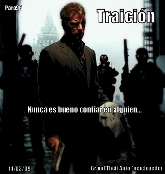 Traición-Poster
