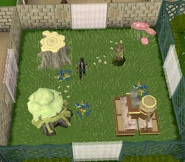 Garden habitat built