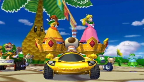 Award Ceremony - The Mario Kart Racing Wiki - Mario Kart, Mario Kart DS