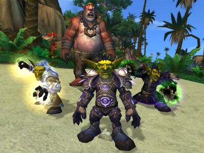 Cataclysm Goblin Priest, Mage, and Warlock