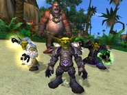 Cataclysm Goblin Priest, Mage, and Warlock