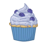 Blueberry cupcake.gif