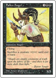 angel fallen mtg magic chronicles angels gathering cards gatherer 5e card reprinted legends wikia wiki edition rating community palmer agent
