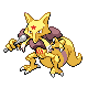 Kadabra HGSS variocolor hembra