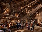 Concept photo of The Three Broomsticks Inn