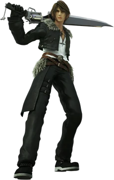 Squall Dissidia CG render