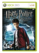 Half-Blood Prince video game XBOX 360 cover art