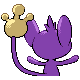 Aipom espalda G4 hembra