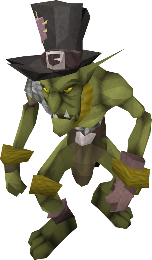 Yellow goblin mail equipped
