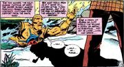 Robotman washes up
