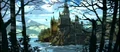 Hogwarts castle - view from the Forest 02 (Concept Artwork).JPG